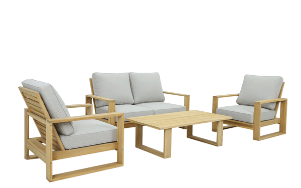 Teakline 4pc Double Sofa