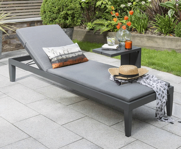 Torquay Sunlounge with Cushion