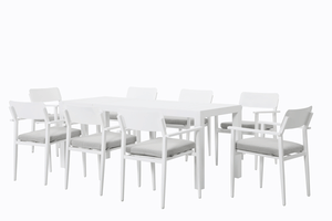 Hope- Azura Ext. 9pc Rect.. Dining Sets