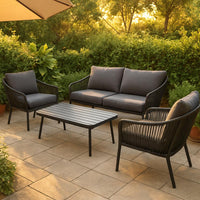 Java 4pc Double Sofa