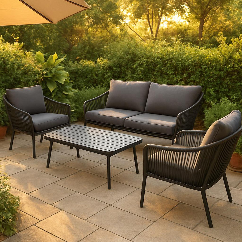 Java 4pc Double Sofa