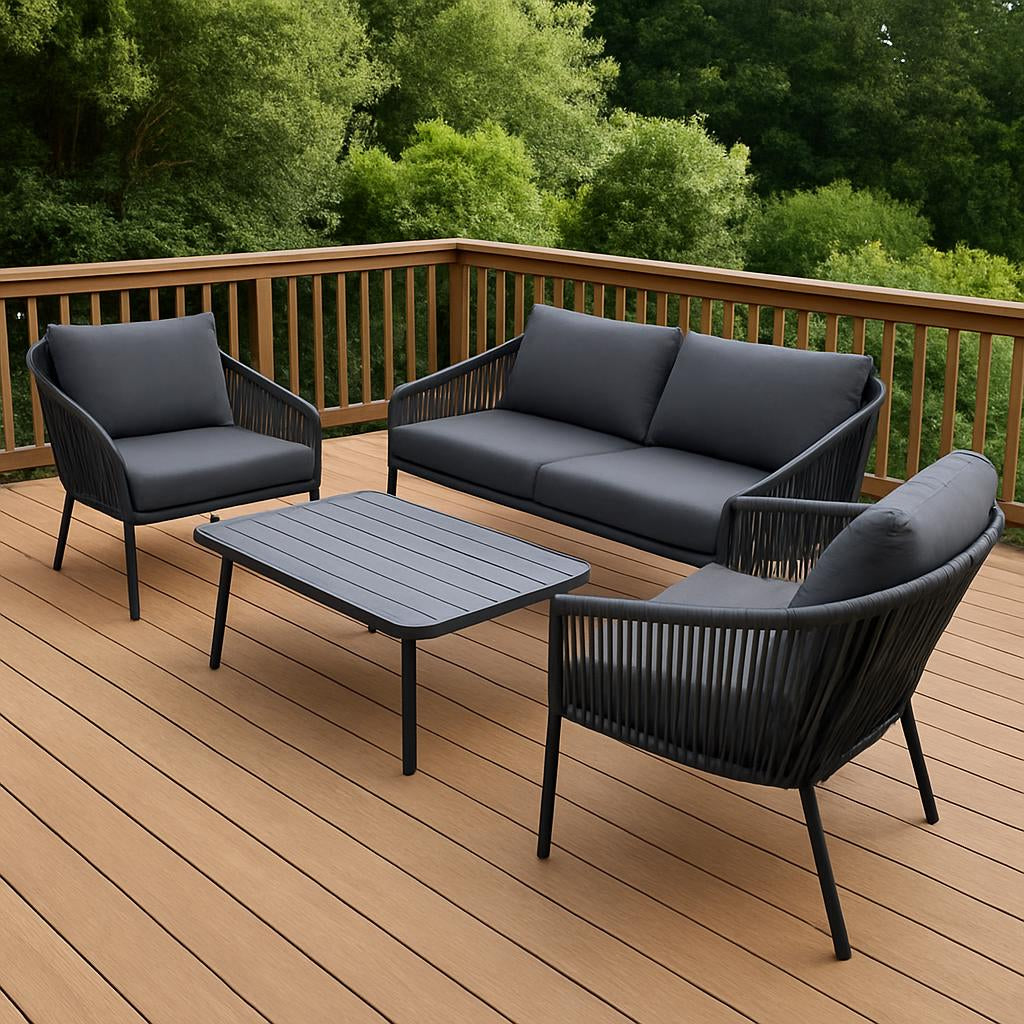 Java 4pc Double Sofa