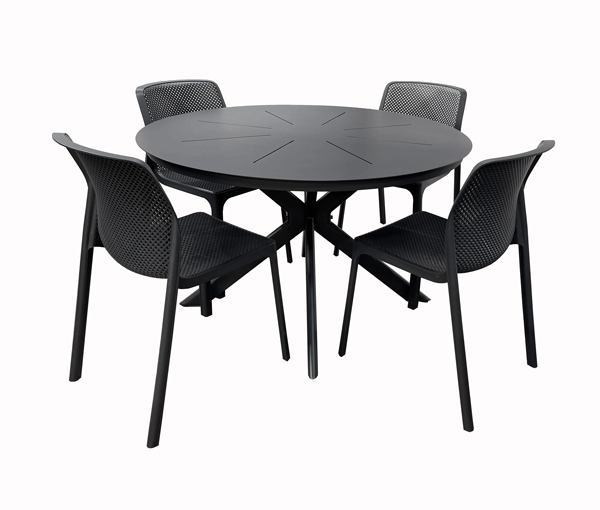 Manhattan armless - Selker 5pc setting