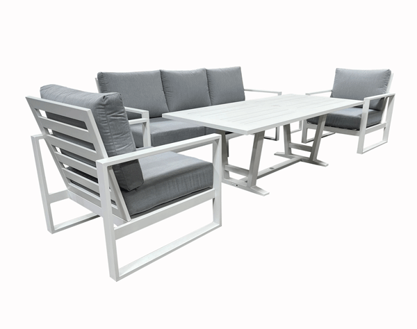 Torquay- Kasteli  4pc Triple Cafe Set