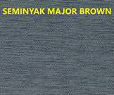 Bolsena 4pc Sofa - Triple- Major Brown