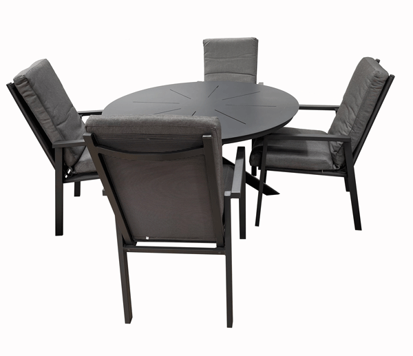San Remo Cushion - Selker 5pc round Dining