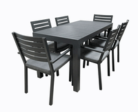 Trieste - Azura Ext. 7pc Dining Gunmetal