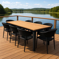 Woven-Santos 9pc set Gunmetal