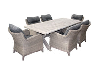 Bolsena 7pc Low Rectangle setting