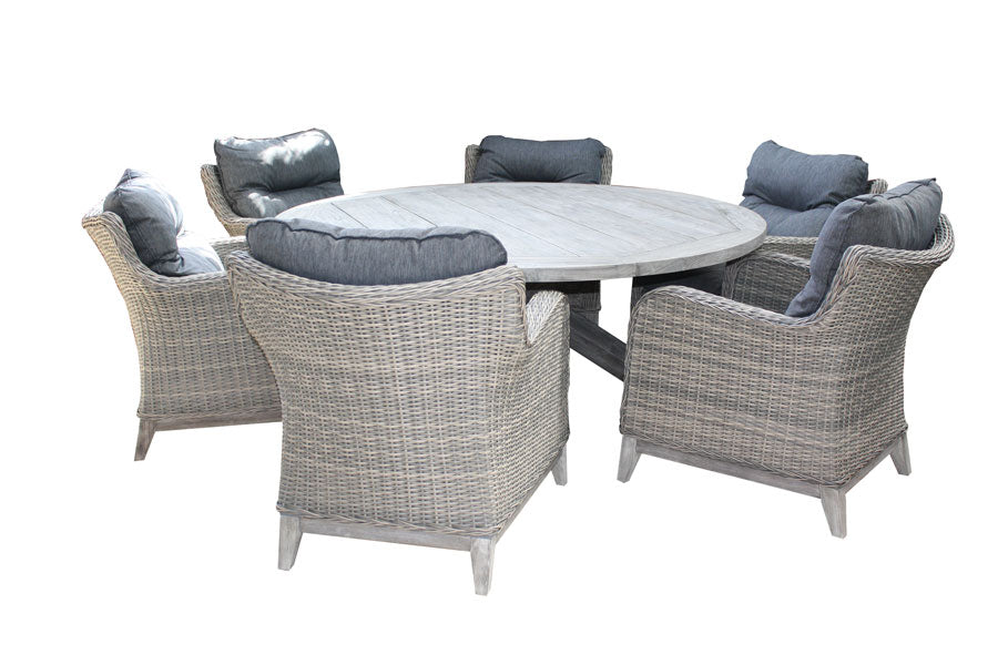 Bolsena Lounge 7pc Round setting