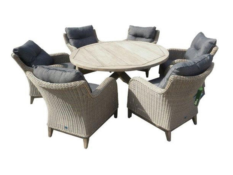 Bolsena Lounge 7pc Round setting