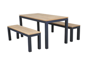 Santos 5pc 1500 Bench Combo set - Teak Tops