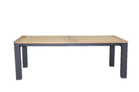 Santos Table 2200/3400 x 1000MM Extension Gunmetal