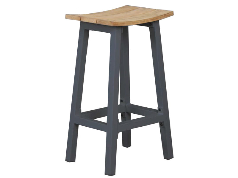 Santos 5pc Bar stool Set 1500 Gunmetal