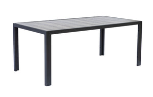 Woven -Justin 9pc  Ceramic Fixed Top Table 2270 x 955