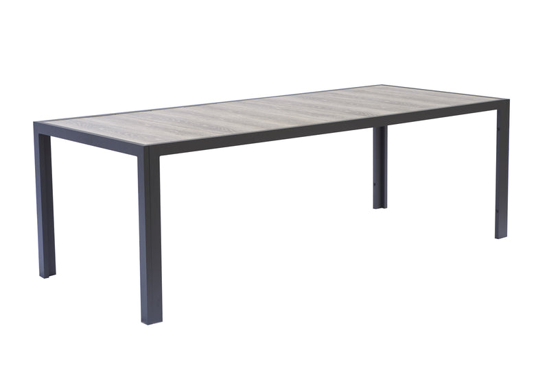 Woven -Justin 9pc  Ceramic Fixed Top Table 2270 x 955