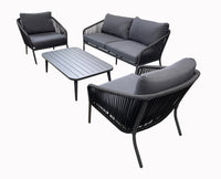 Java 4pc Double Sofa