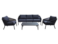 Java 4pc Triple Sofa