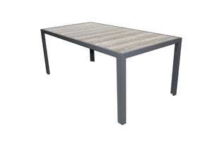 Woven -Justin 9pc  Ceramic Fixed Top Table 2270 x 955