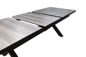 Justin Ceramic Auto Extension Table 2030/2635 x 1000 GUNMETAL