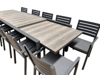 Justin Ceramic Extension Table 2200-3400 gunmetal