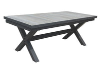 Justin Ceramic Auto Extension Table 2030/2635 x 1000 GUNMETAL