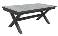 San Remo Cushion 9pc Extension Ceramic Table set - robcousens Outdoor Furniture Factory direct