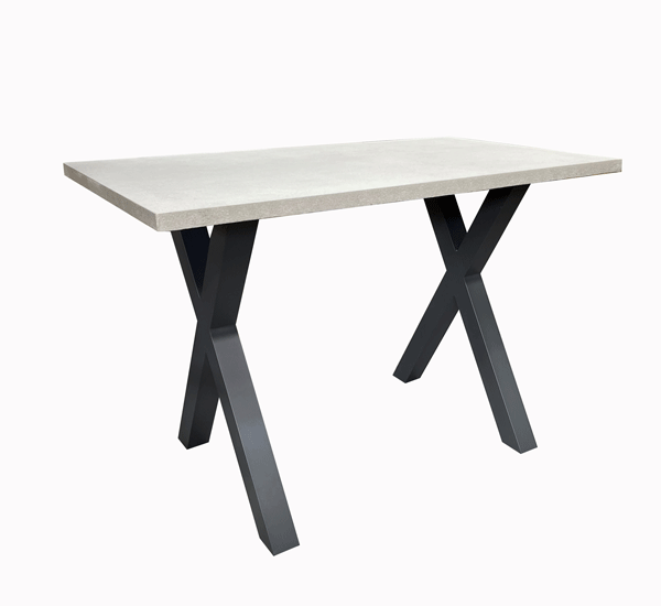 Portland Bar Table 1450 x 850mm Gunmetal