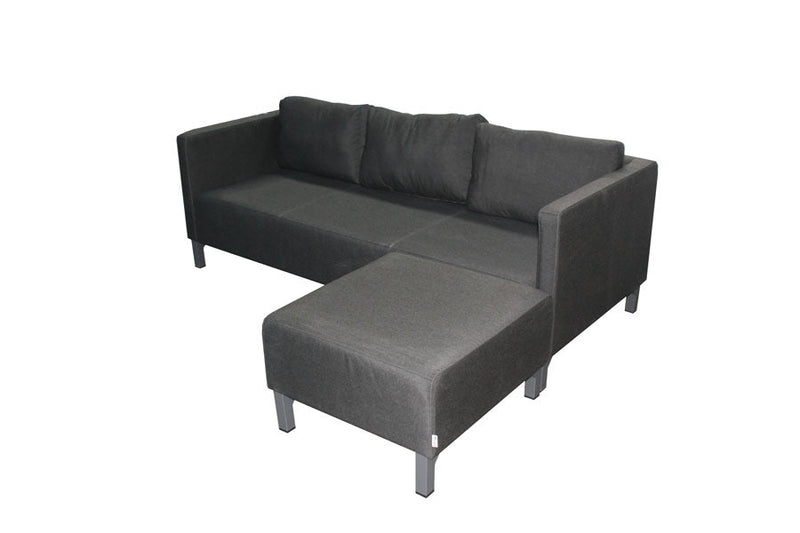 Riviera -Sunbrella Triple sofa with Ottoman