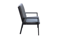 San Remo Cushion chairs Gunmetal