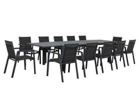 San Remo Sling 13pc Ext Sets - robcousens Outdoor Furniture Factory direct