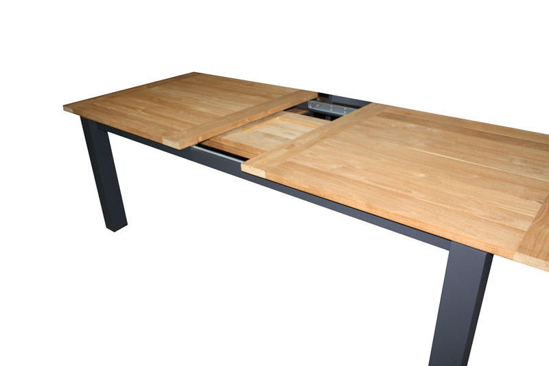 Santos Table 2200/3400 x 1000MM Extension Gunmetal